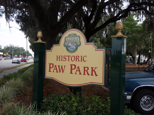 Paw Park in Sanford, FL