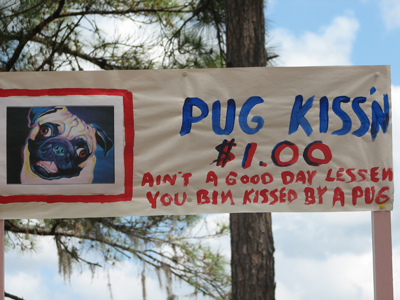 Pug Kissin Booth