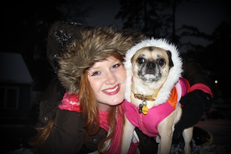 Snow Pug!