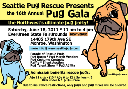 Pug Gala in Seattle